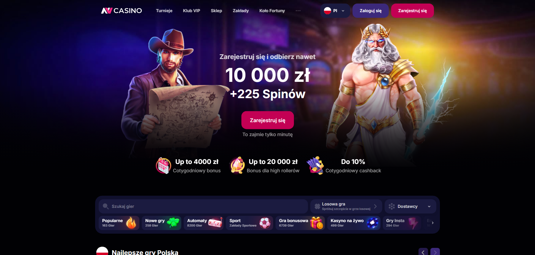 Strona główna NV kasyna online